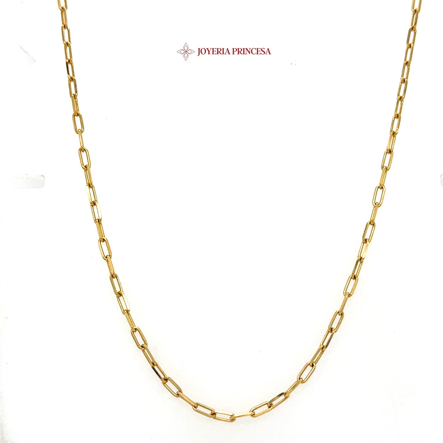 14K 20in 2.3mm Paperclip 4