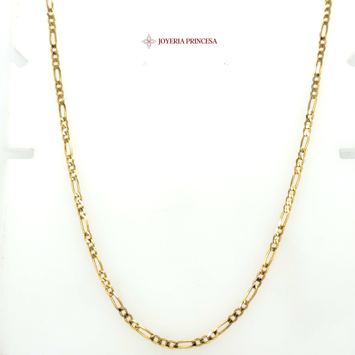 14K 24in 2.3mm Figaro Chain