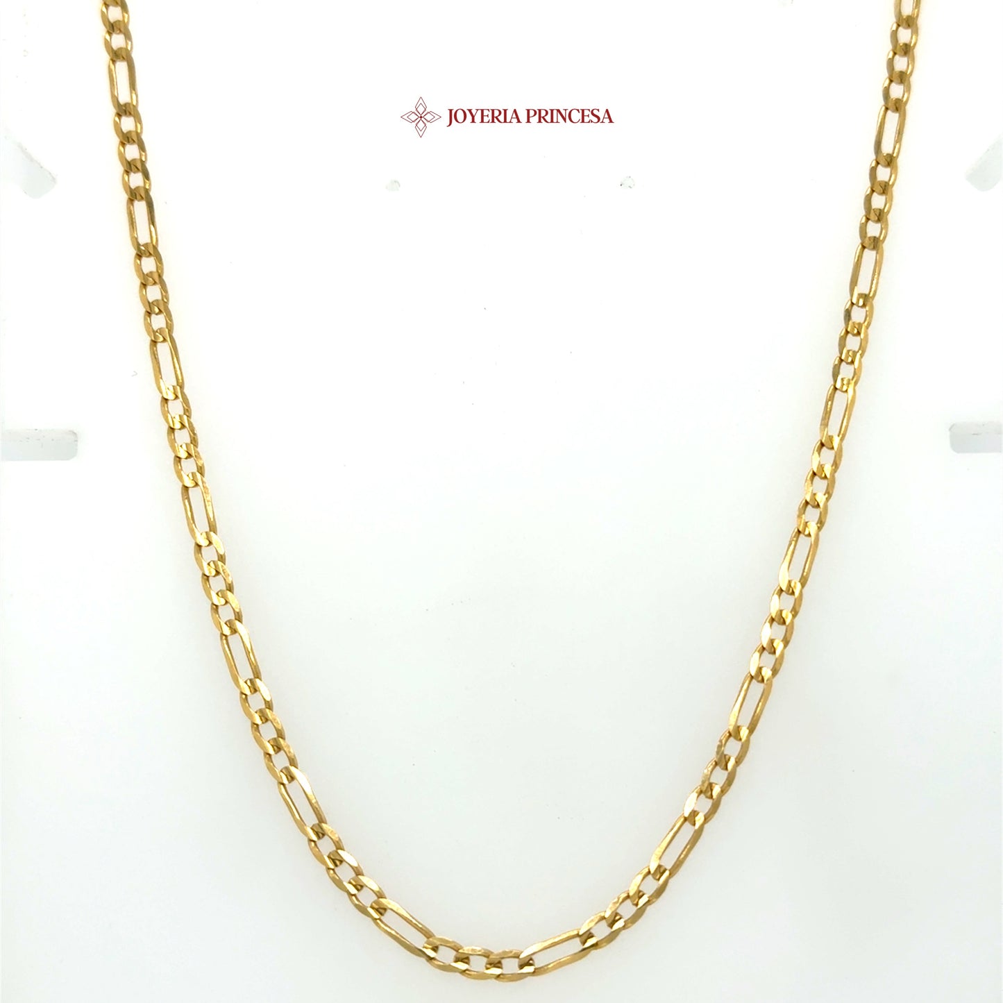 14K 20in 3mm Gold Figaro Chain