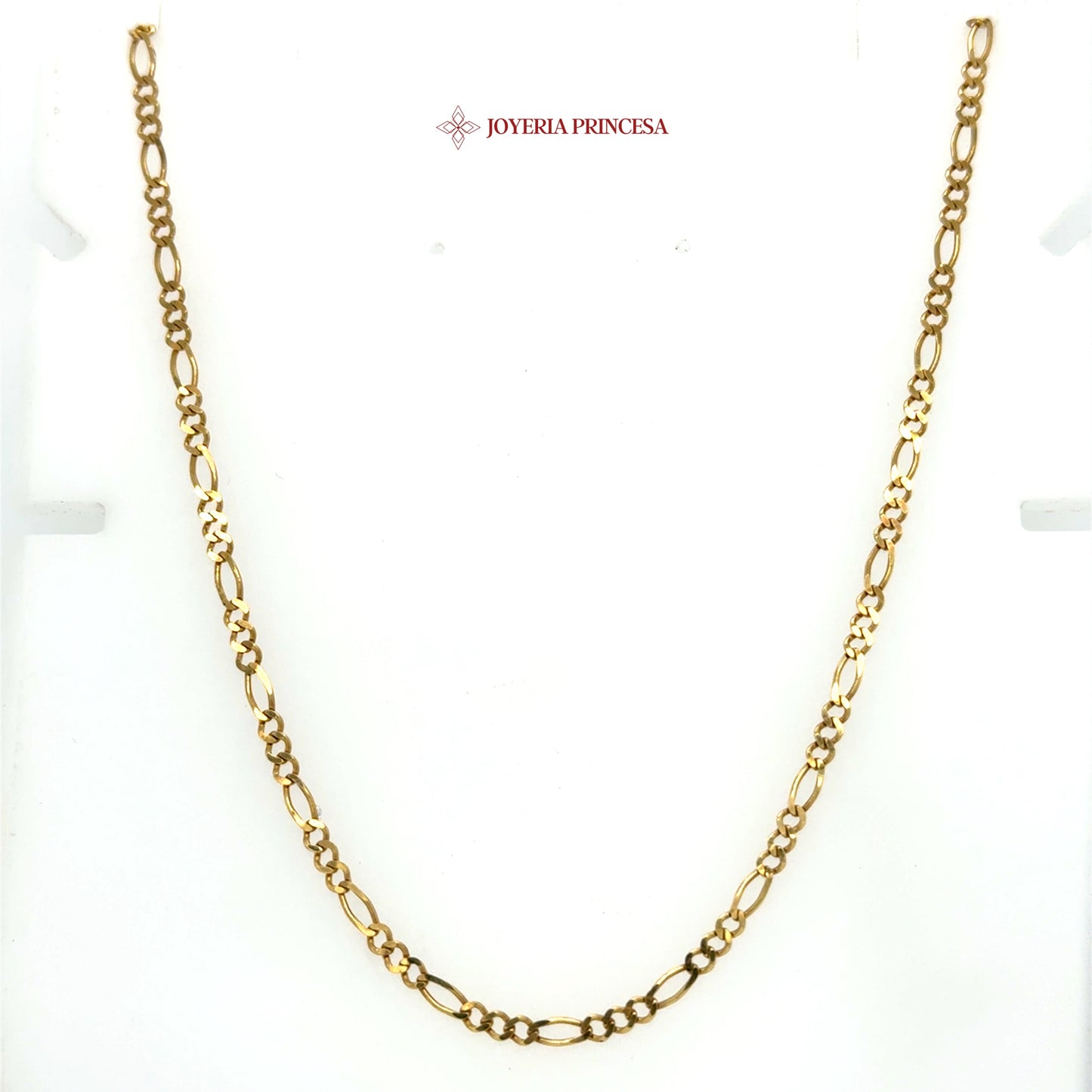 14K 18in 2.7mm Figa Chain