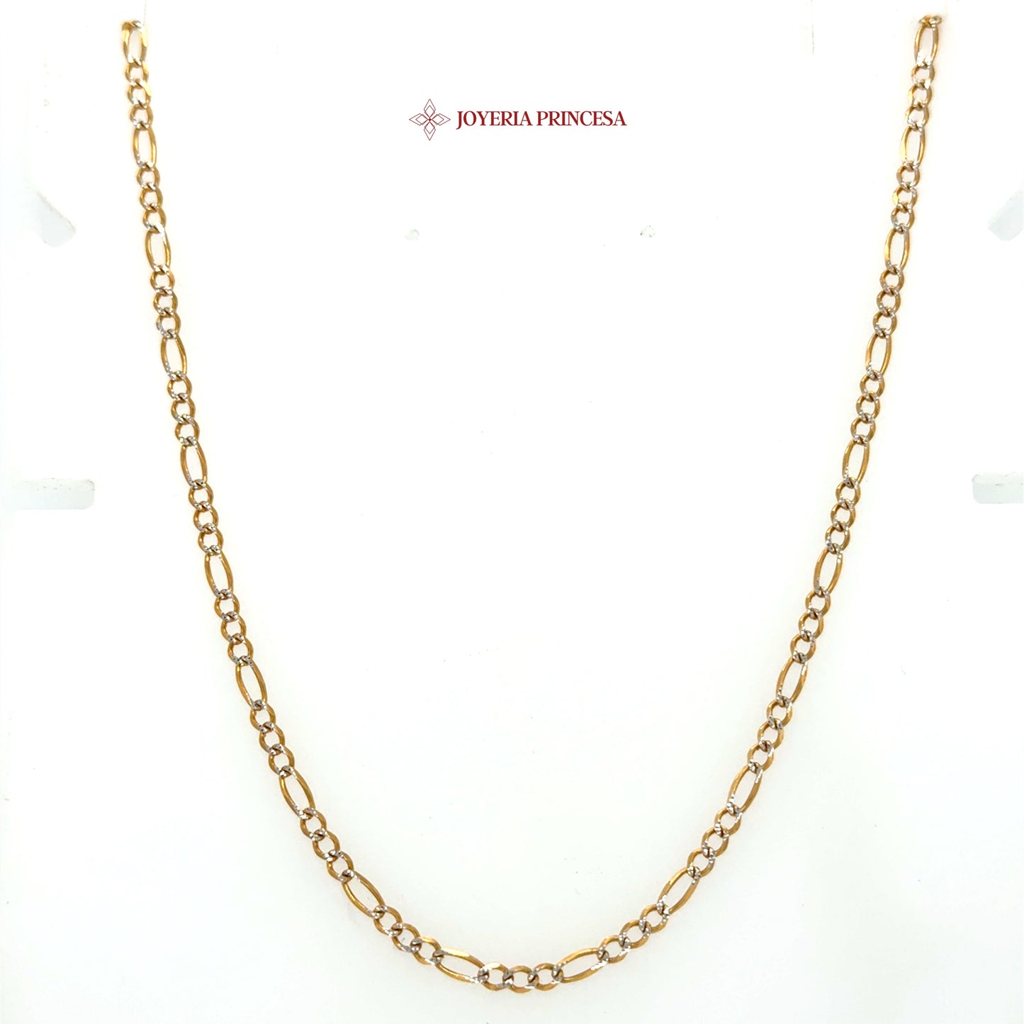 14K 18in 2.5mm Gold Figa Chain