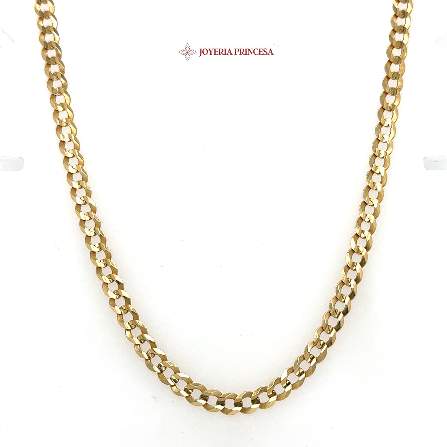 14K Gold 4.7mm 22-Inch Curb Link Chain