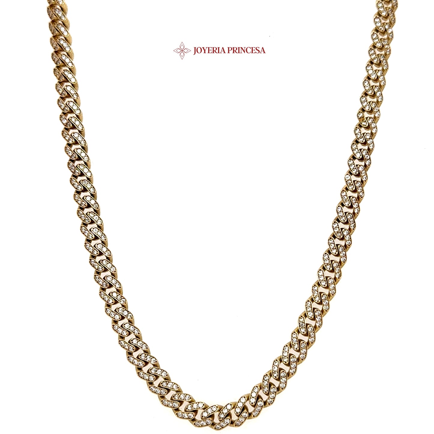 10K 16in 5.4mm Monaco Cuban Chain