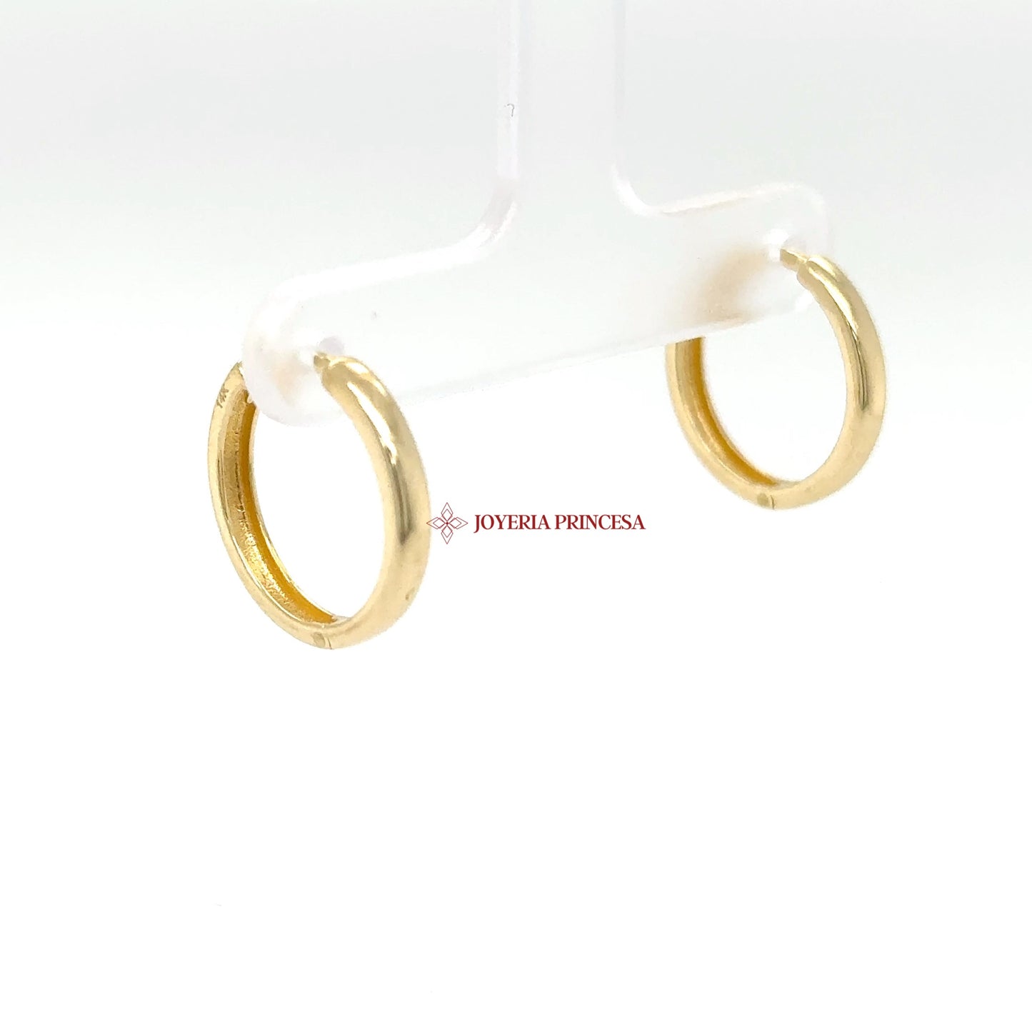 14K Gold Classic Huggie Earrings