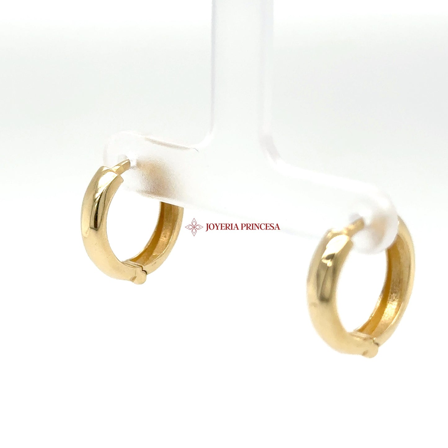 14K Gold Huggie Earrings