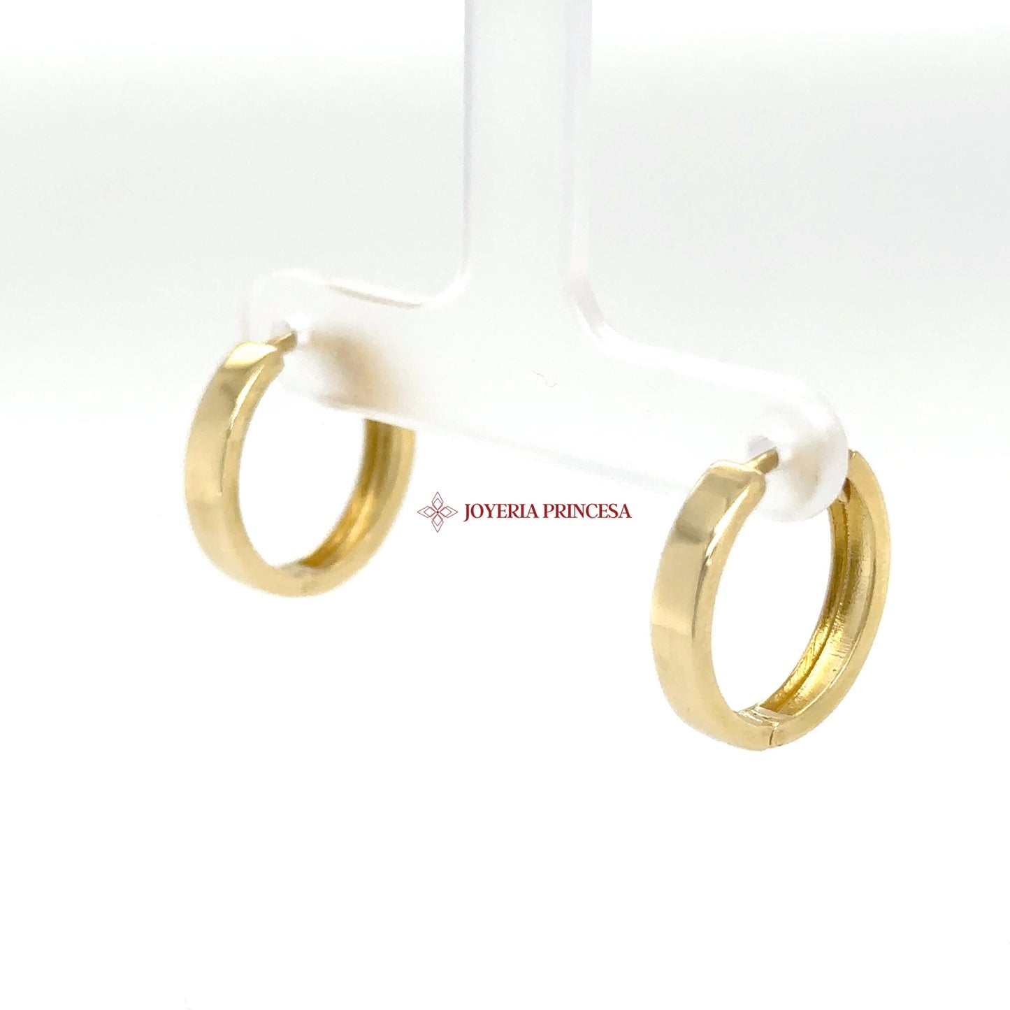 14K Gold Classic Huggie Earrings (UN-0843)