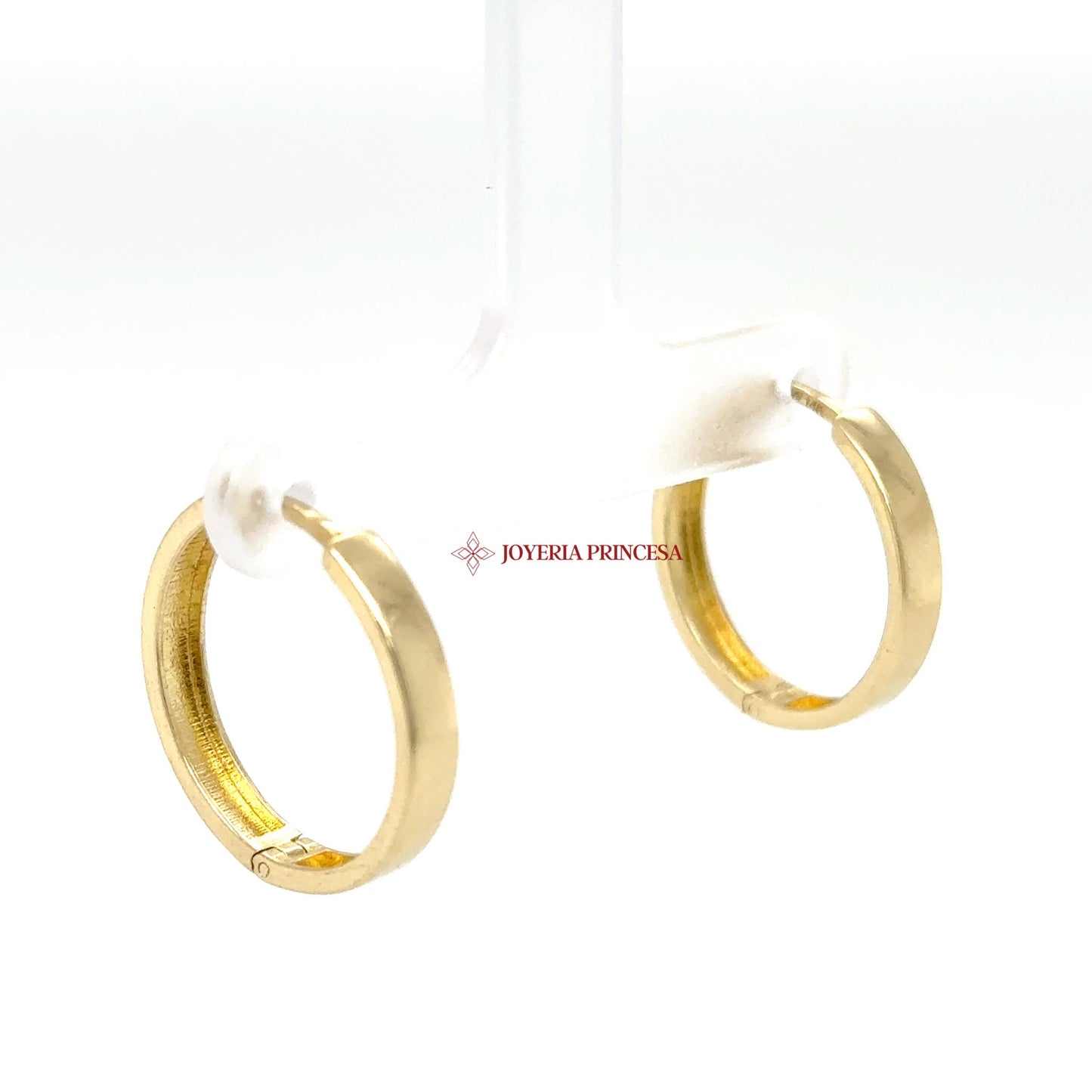 14K Gold Classic Huggie Earrings (UN-0869)