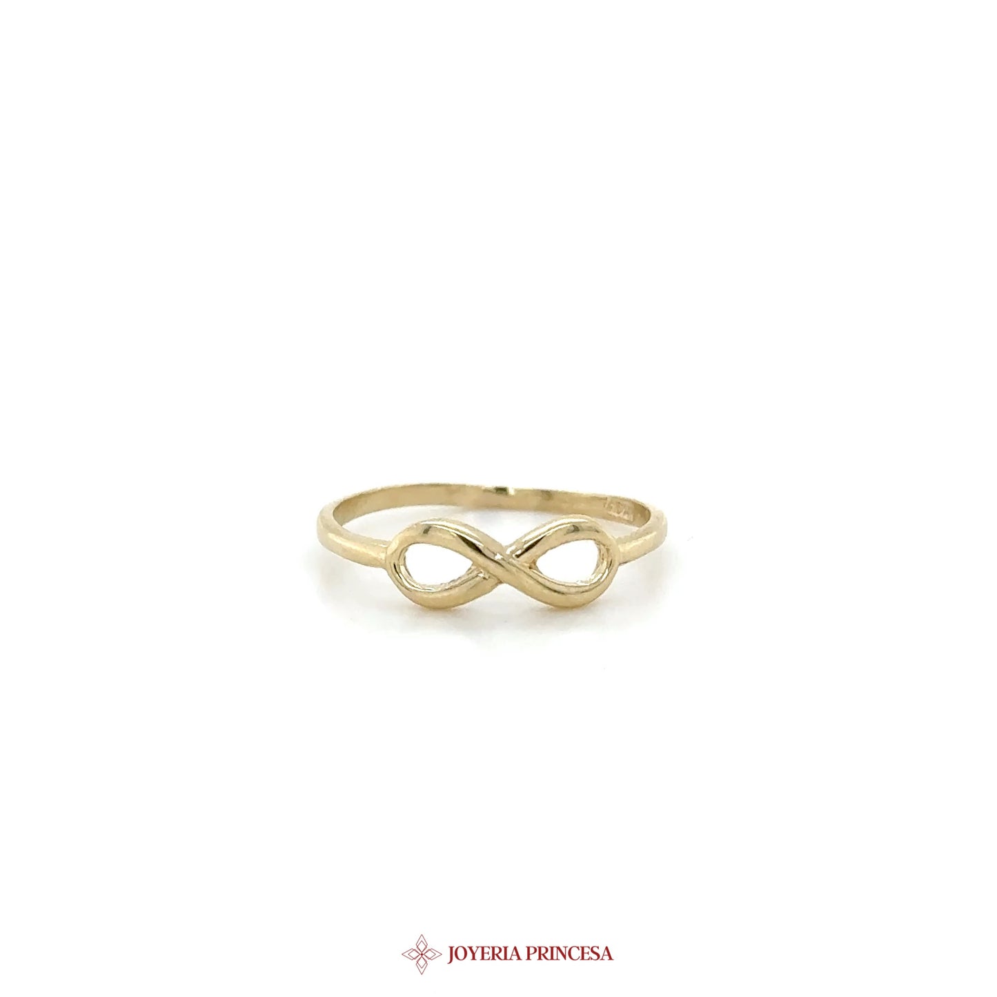 14K Gold Infinity Symbol Ring