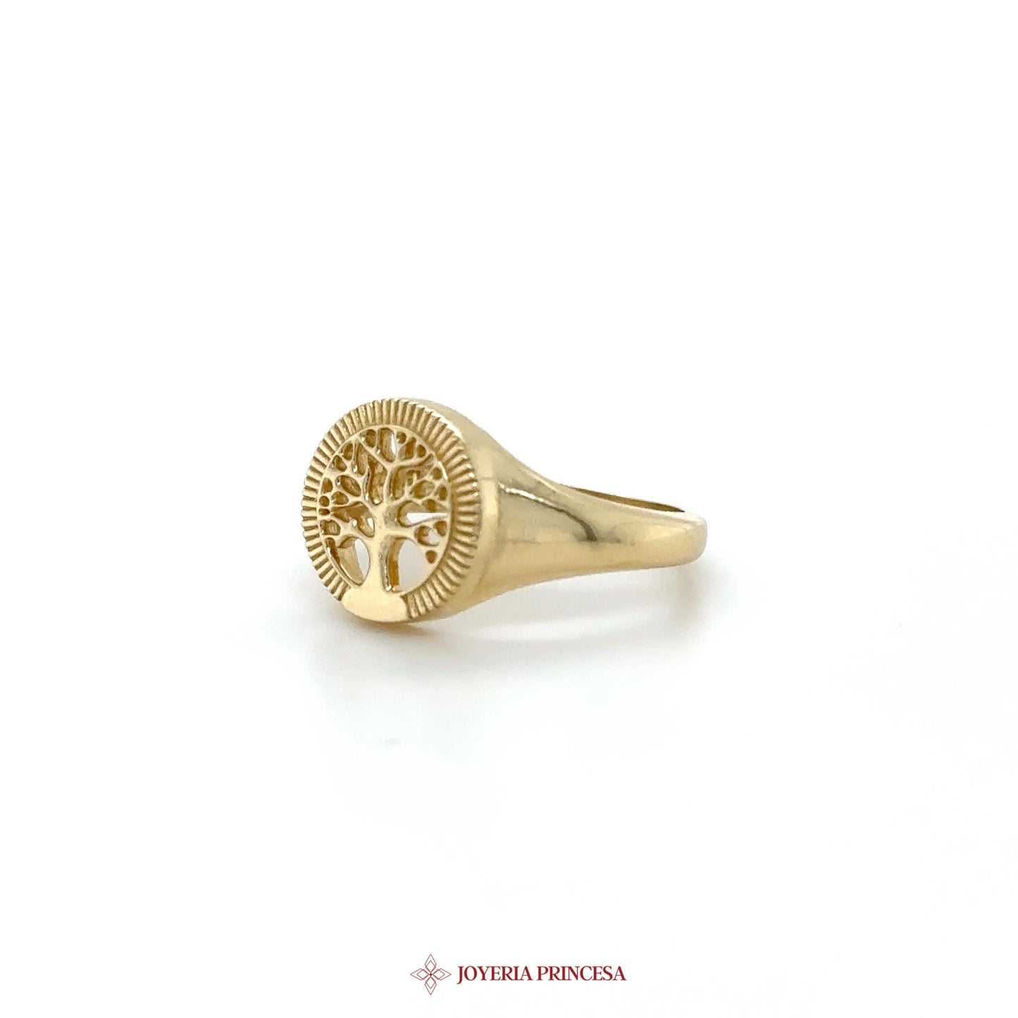14K Gold Tree of Life Ring