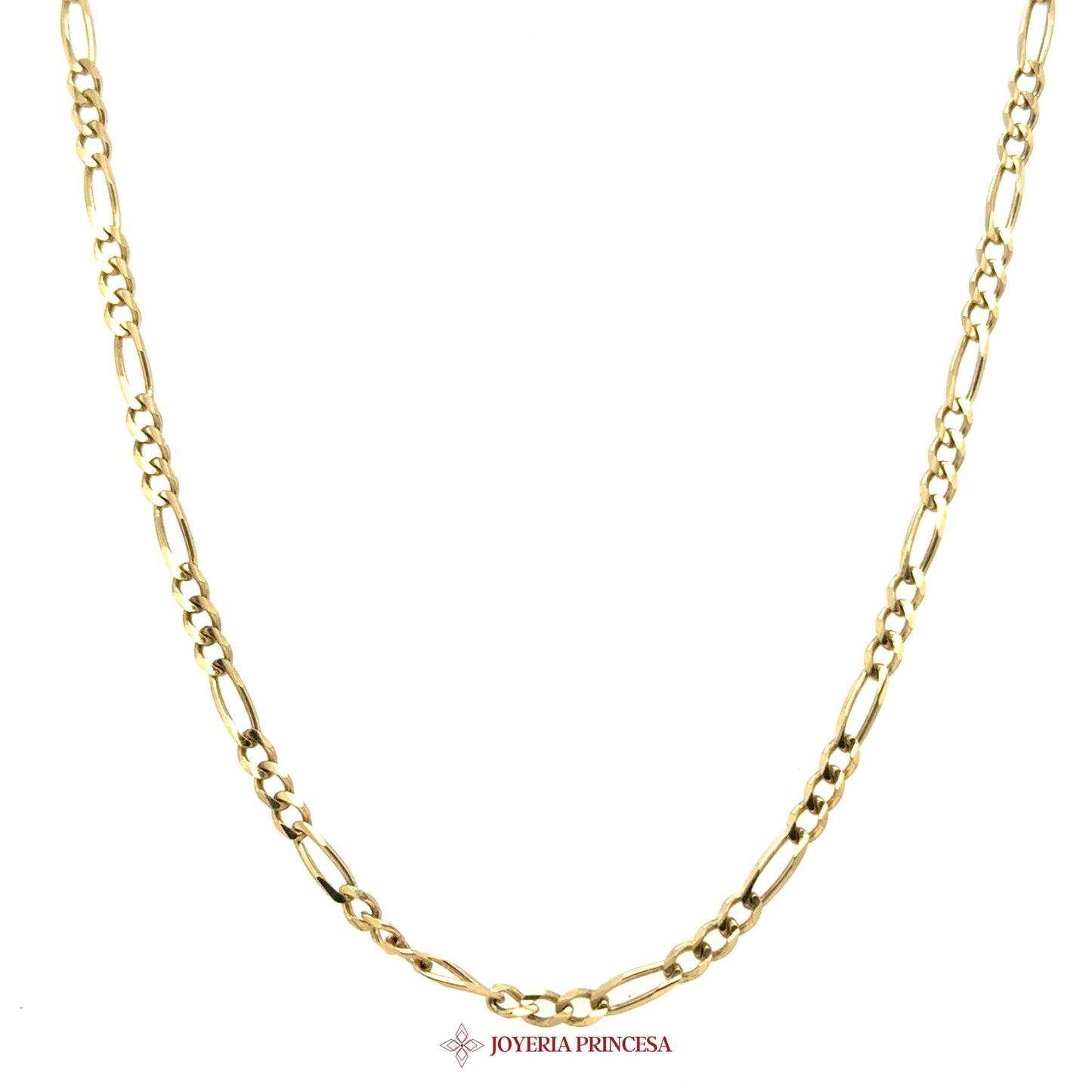 10K 20in Figaro Necklace