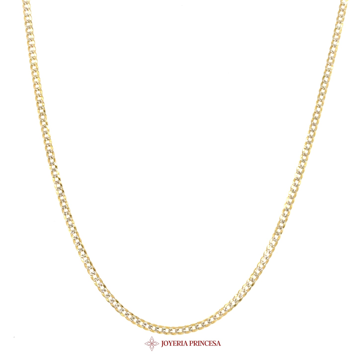 10K 16in Cuban Necklace - Elegant Gold Chain