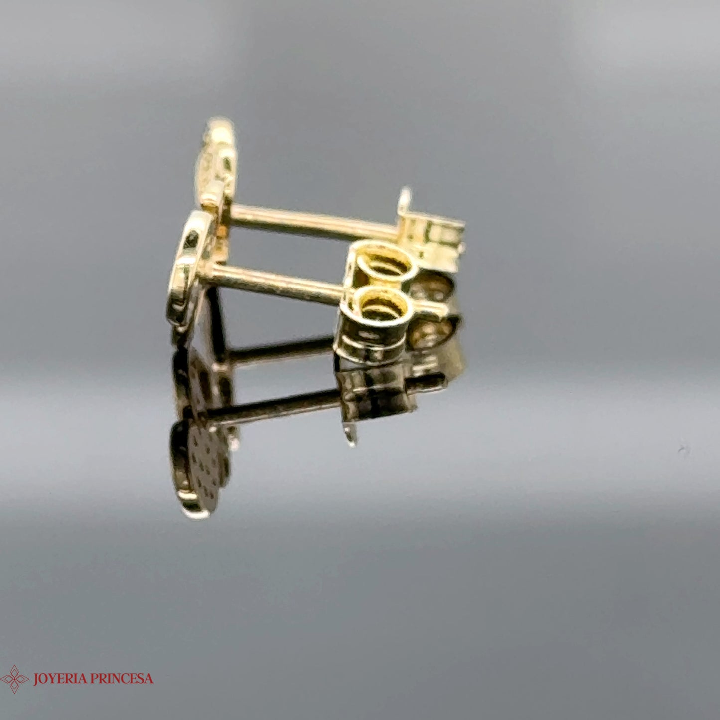 Aretes Ardillas Encantadas Oro 14K