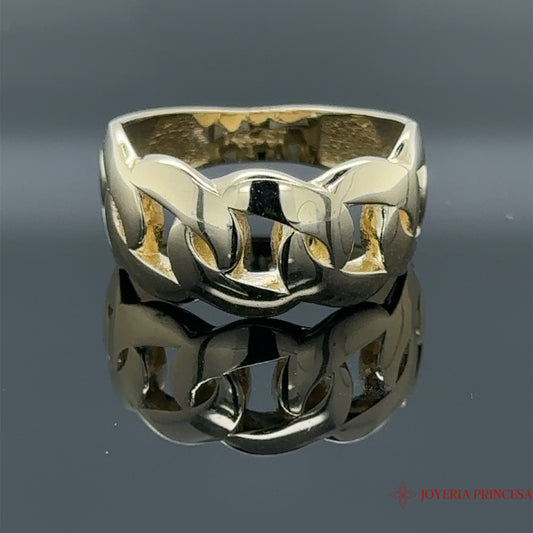 Anillo Estilo Cadena 14K