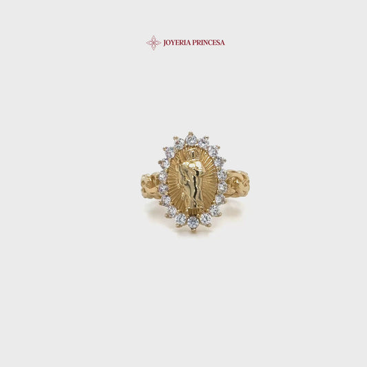 14K San Judas Ring