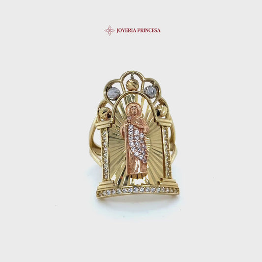 14K San Judas Ring