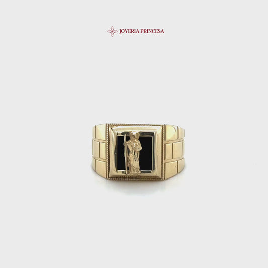14K San Judas Ring