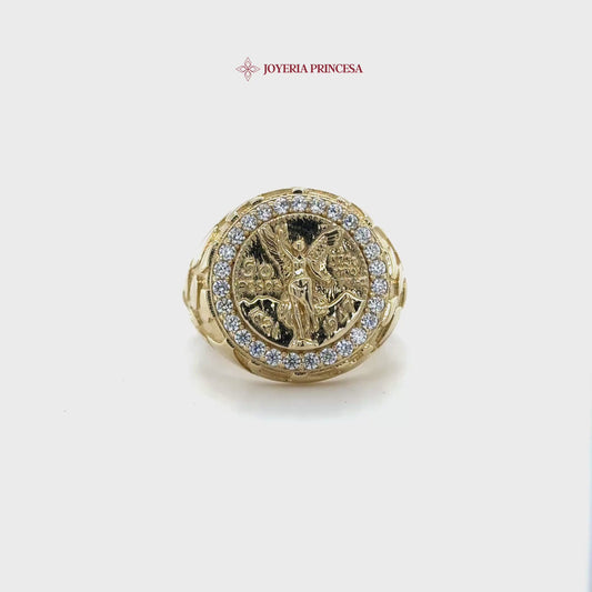 14K Centenario Ring
