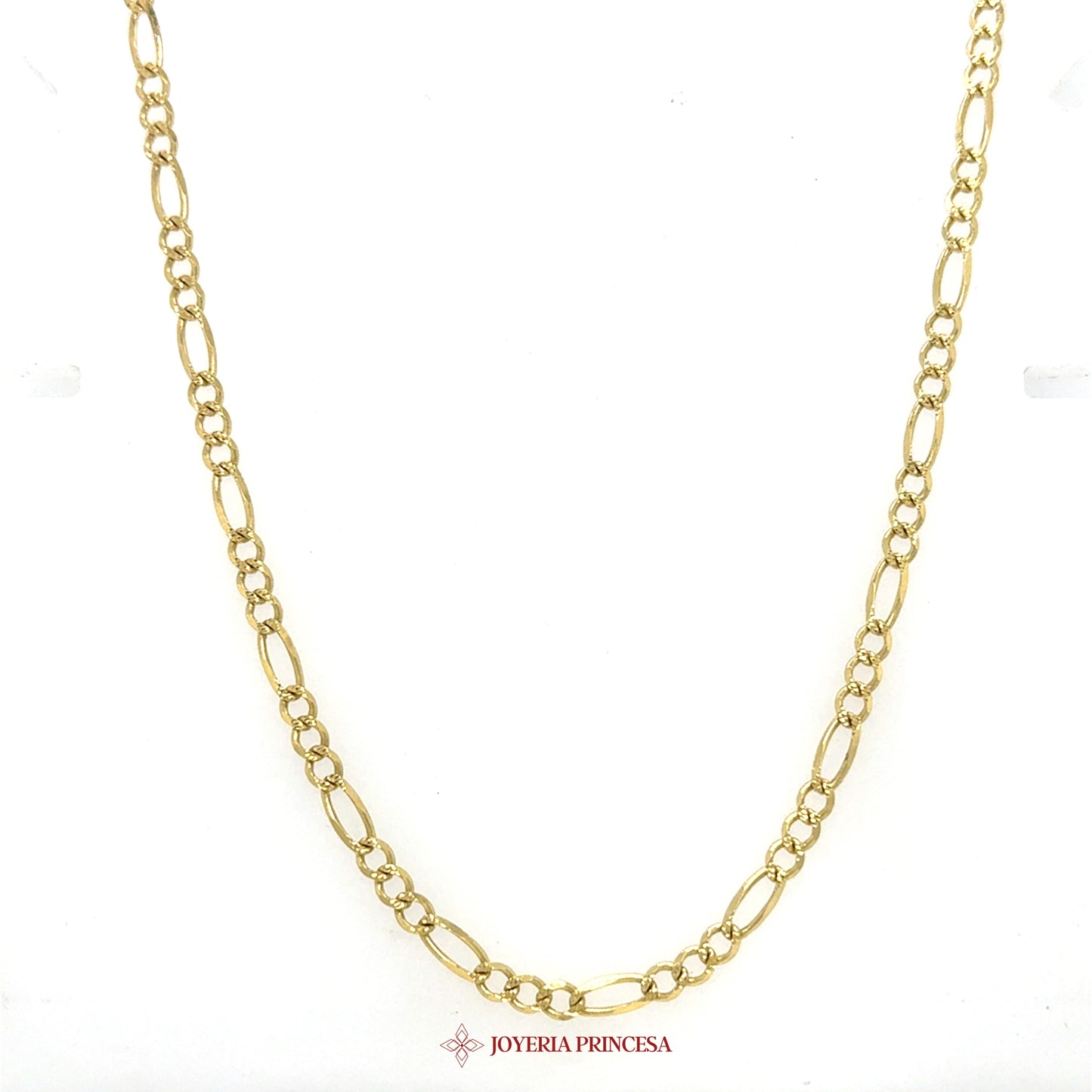 10K 22" 3.4mm Gold Link Necklace - New Stylish Design