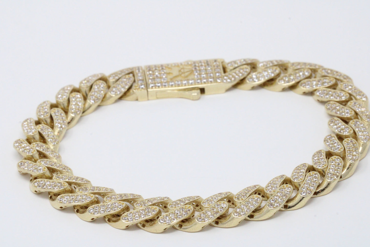 Pulsera Zirconia Cúbica 14K - JoyeriaPrincesa