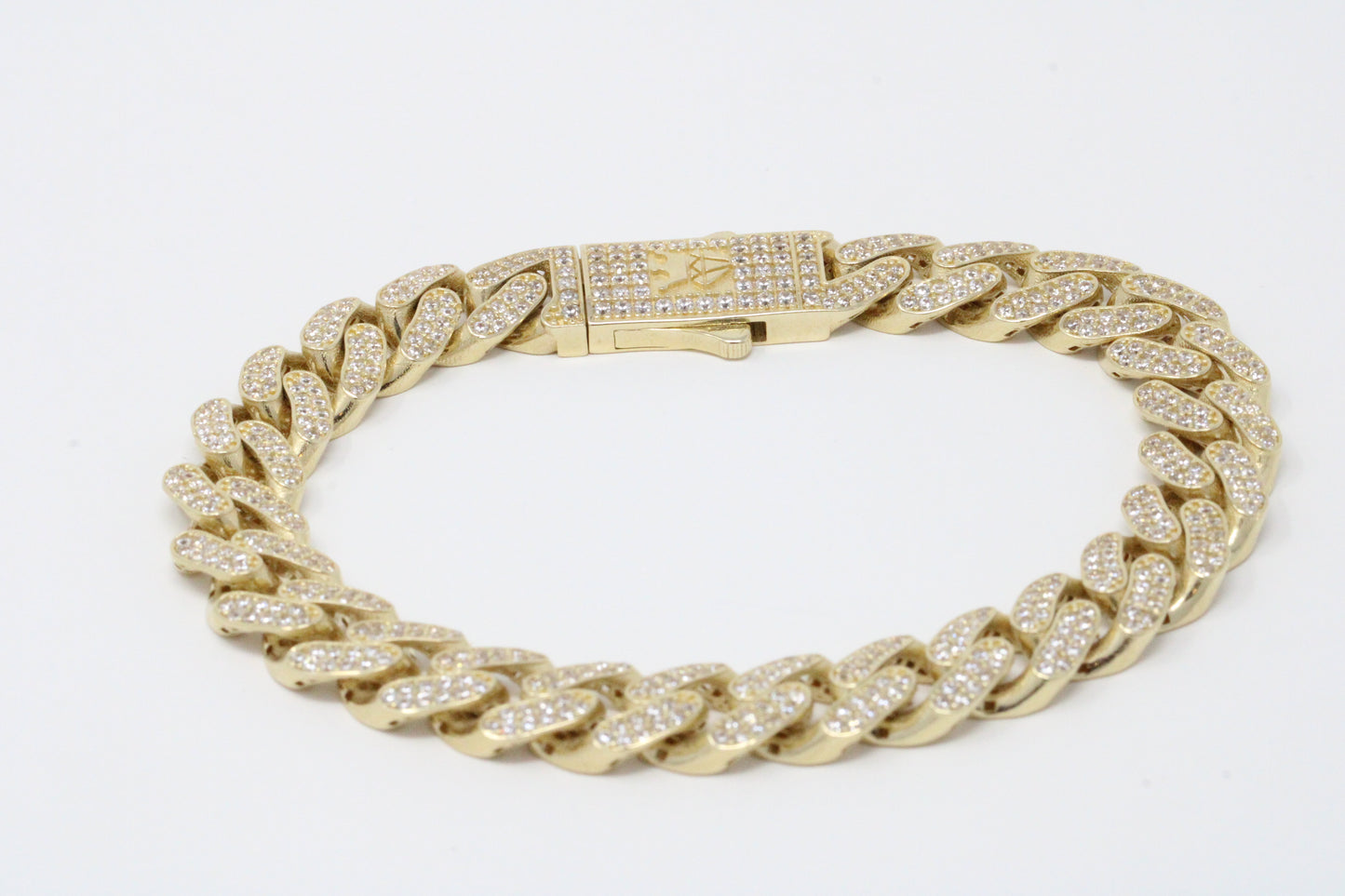 Pulsera Zirconia Cúbica 14K - JoyeriaPrincesa