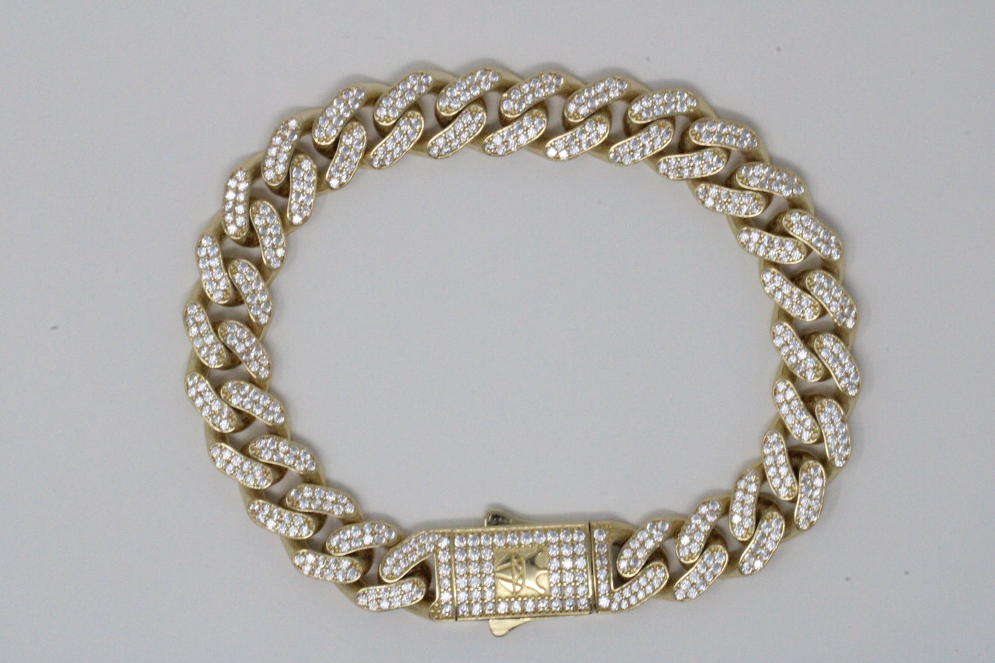 Pulsera Zirconia Cúbica 14K - JoyeriaPrincesa