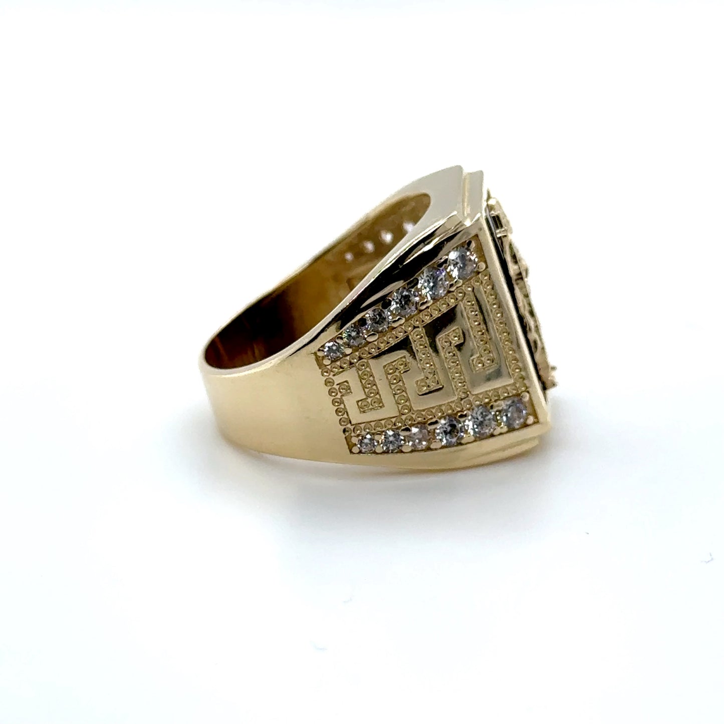 14K San Judas Onyx Ring