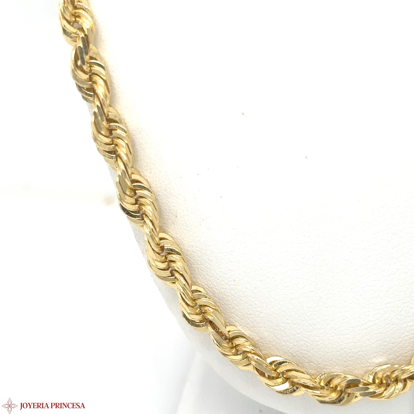 14K Solid Rope Gold Chain