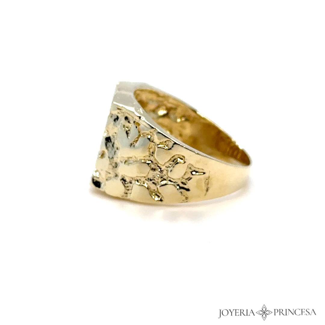 10K Gold Nugget Ring