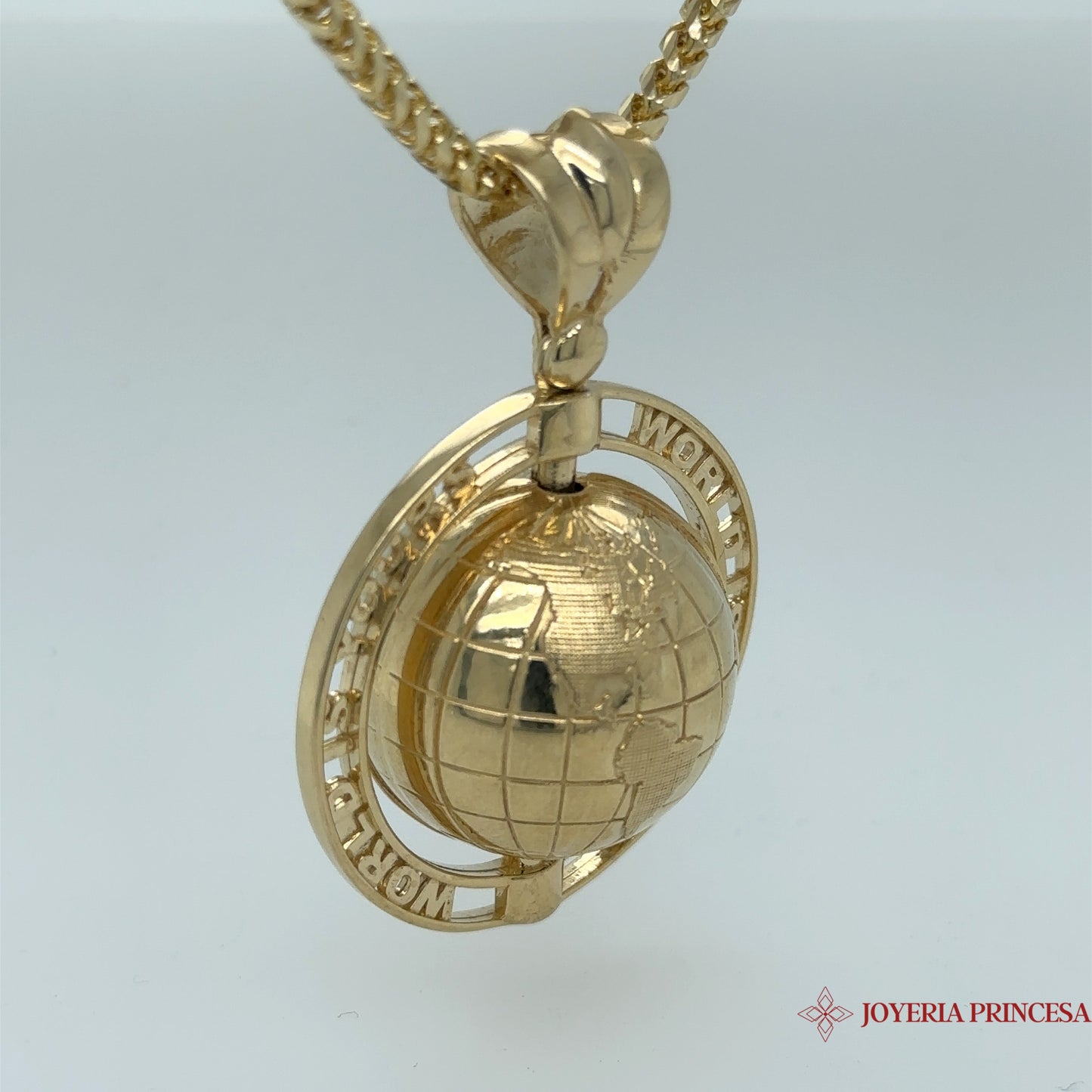 14K World is Yours Pendant