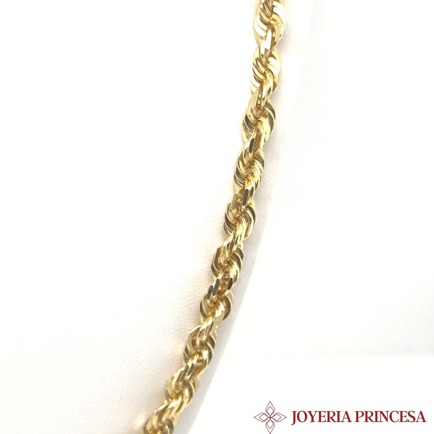 14K Solid Rope Gold Chain