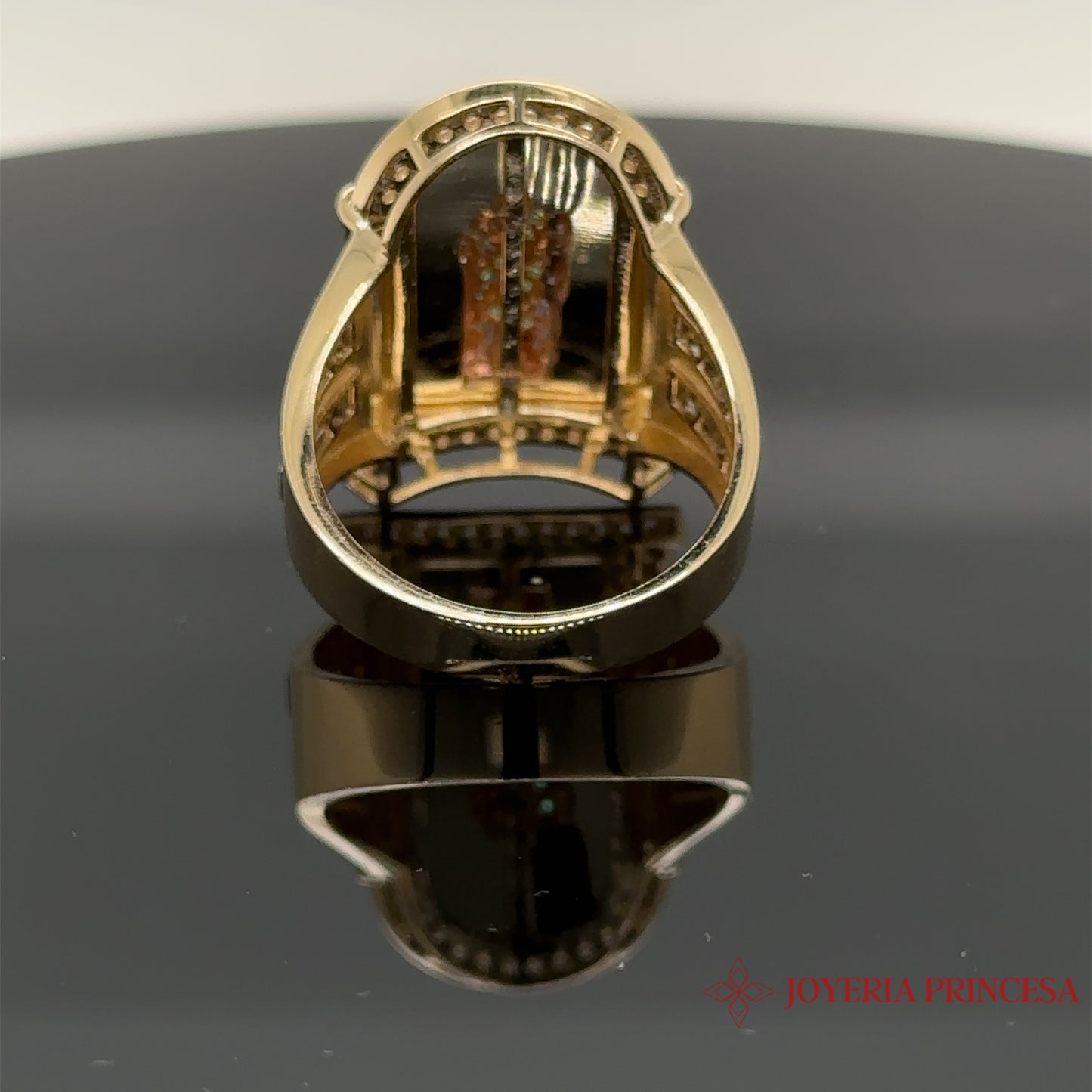 14K San Judas Gold Ring