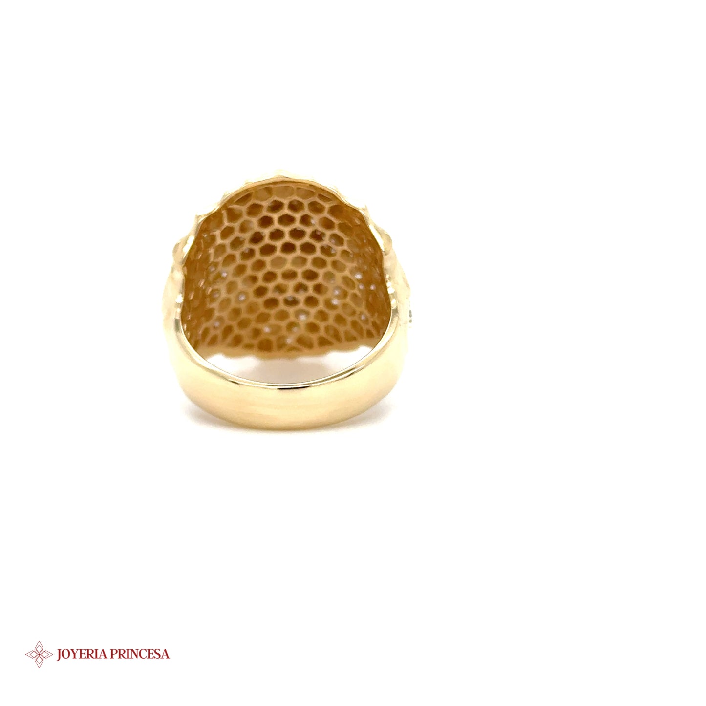 14K Gold Lion Ring