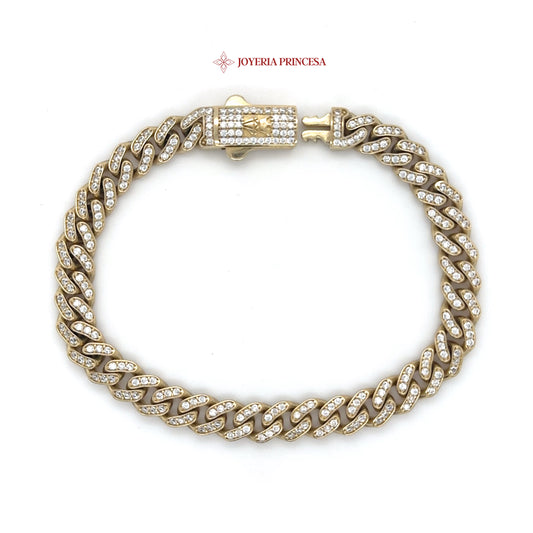 10K Monaco Bracelet