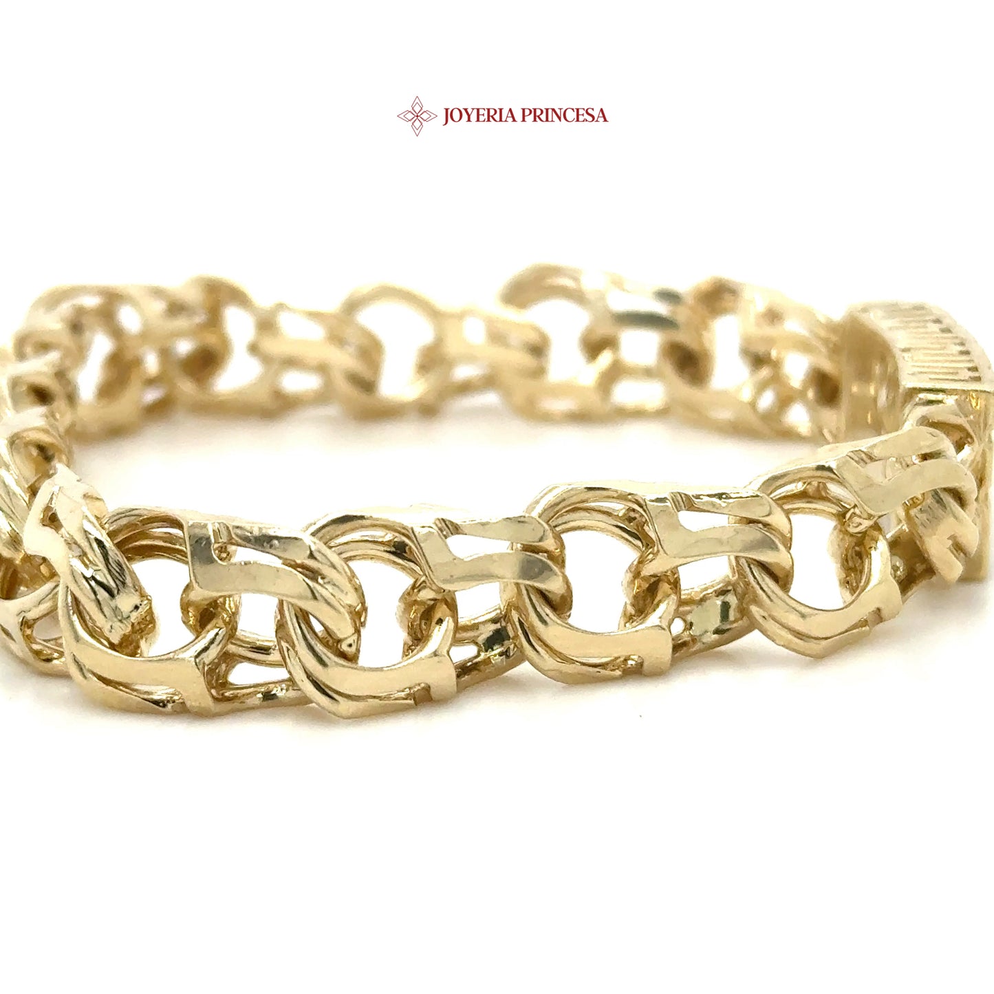 Customizable 14K Chino Link Bracelet