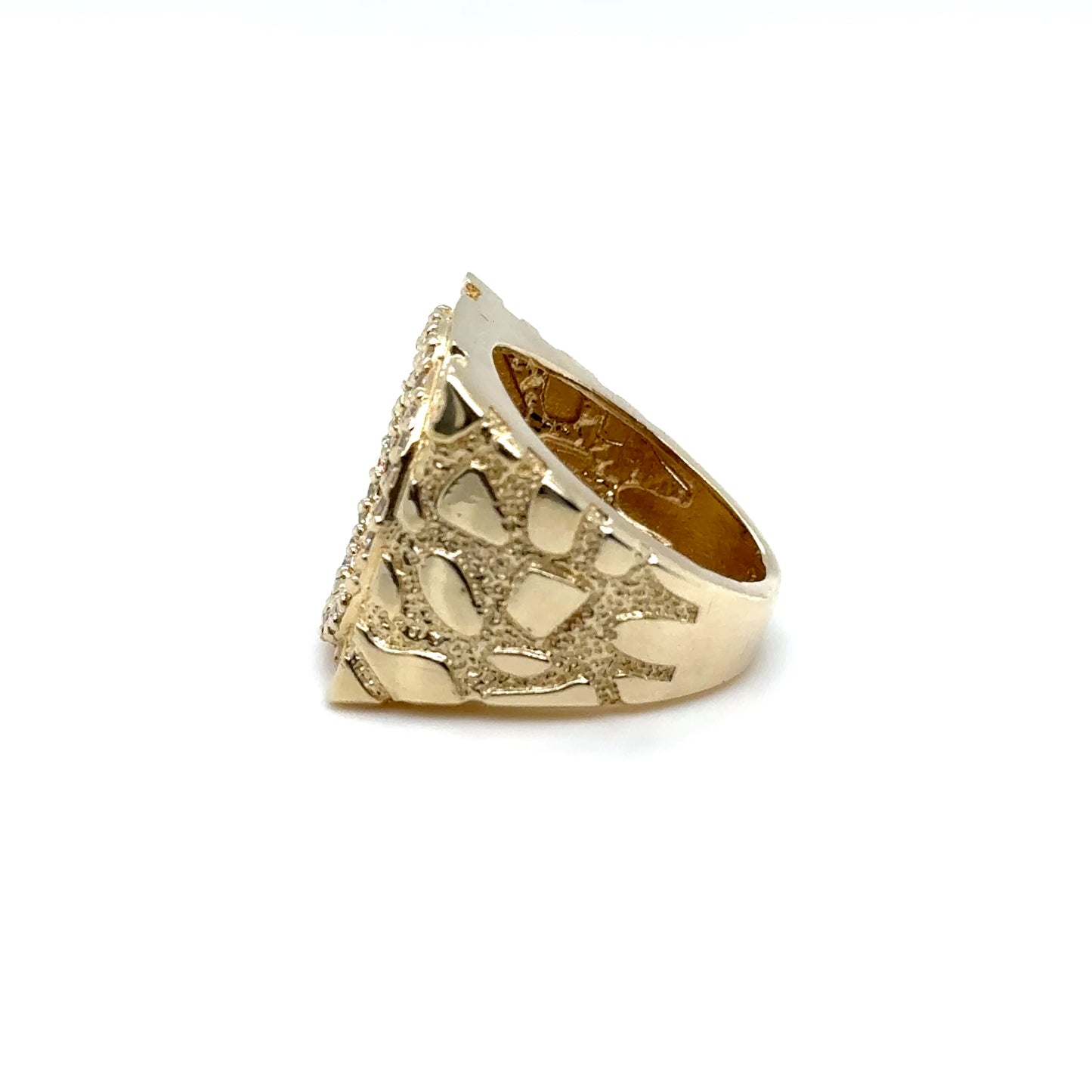 14K Centenario Nugget Ring