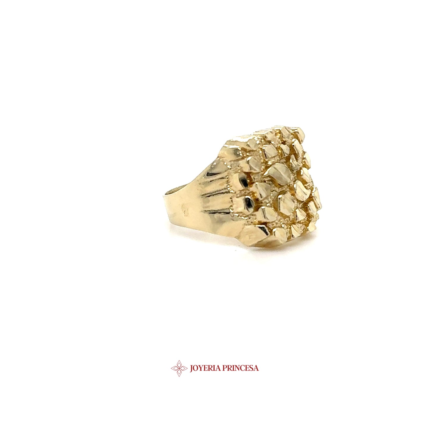 14K Bold Nugget Ring