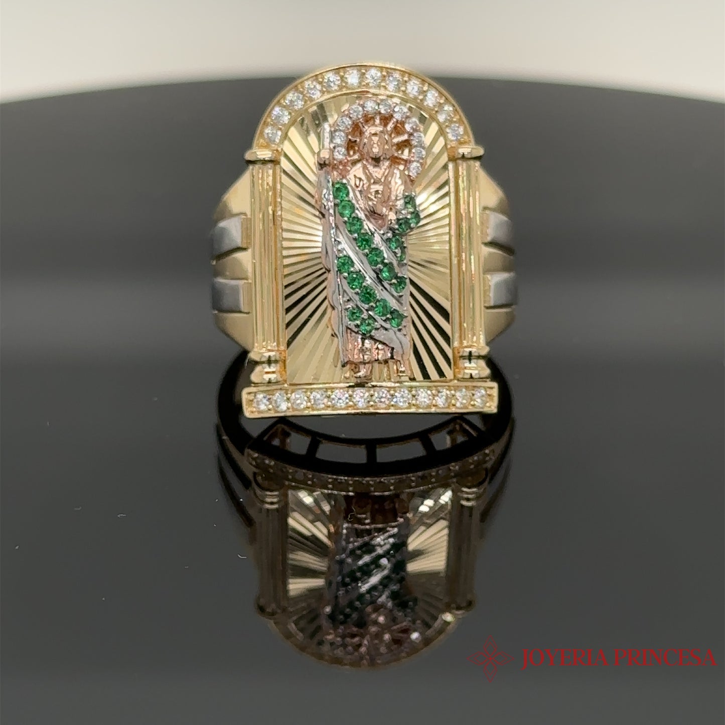 14K San Judas Gold Ring