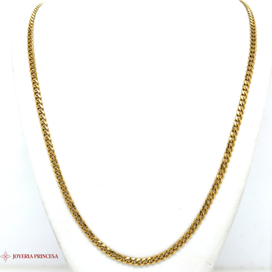 10K Solid Cuban Link Chain