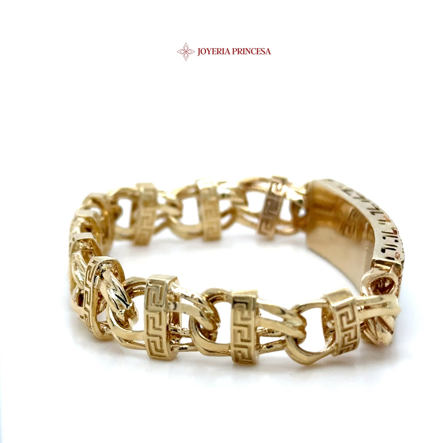 Customizable 14K Gold Bracelet