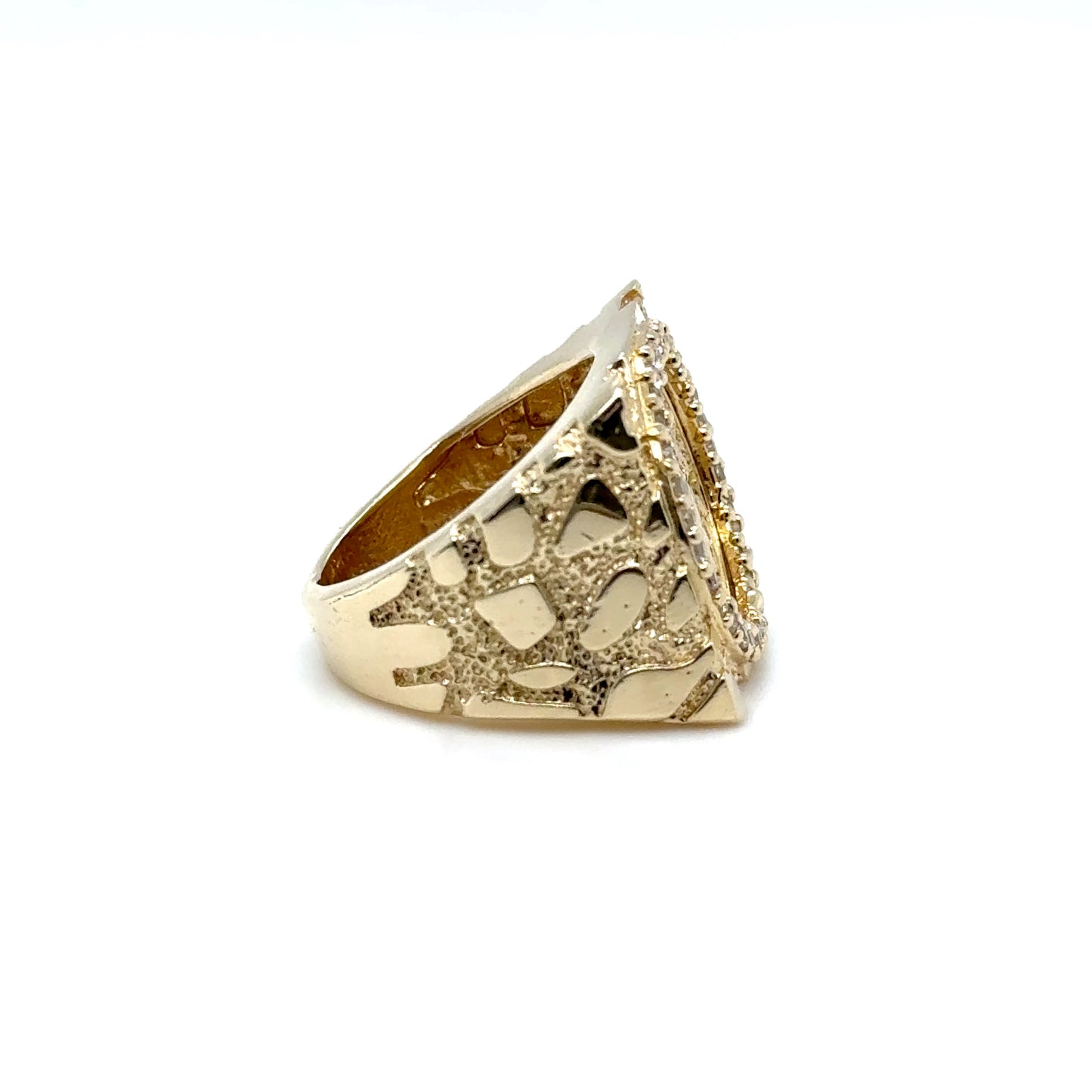 14K Centenario Nugget Ring