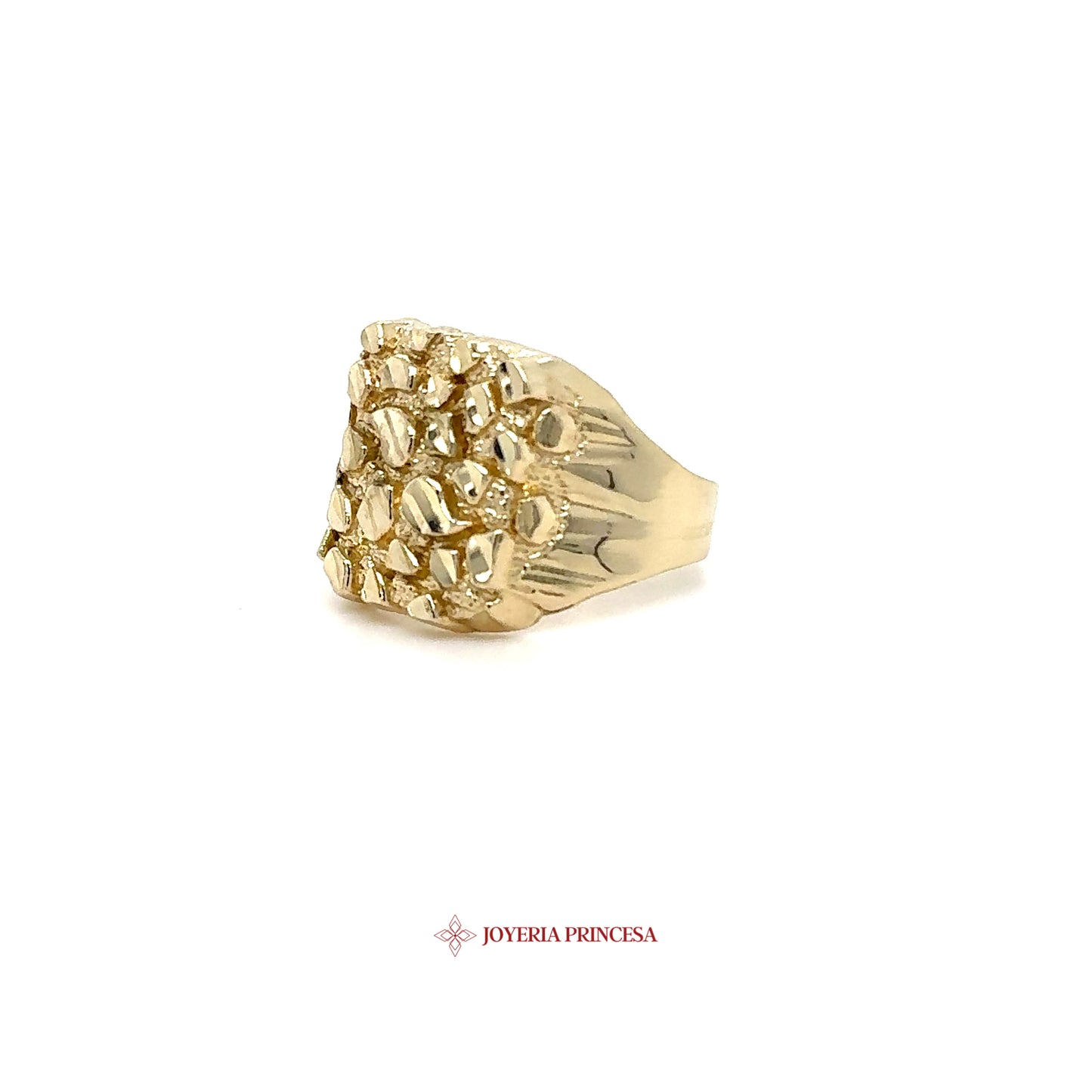 14K Bold Nugget Ring