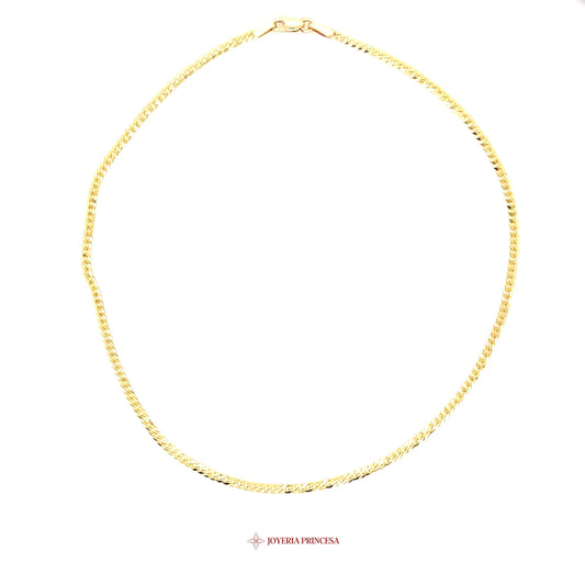 14K Gold Classic Cable Anklet