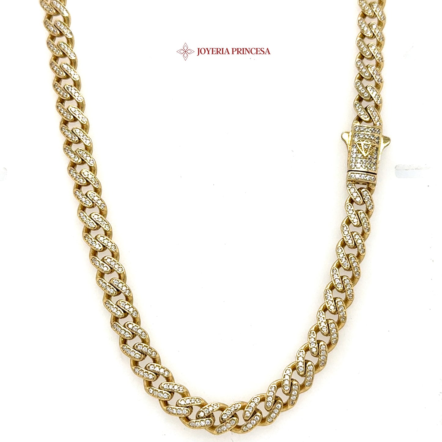 14K 18in 6.8mm Cuban Link Necklace