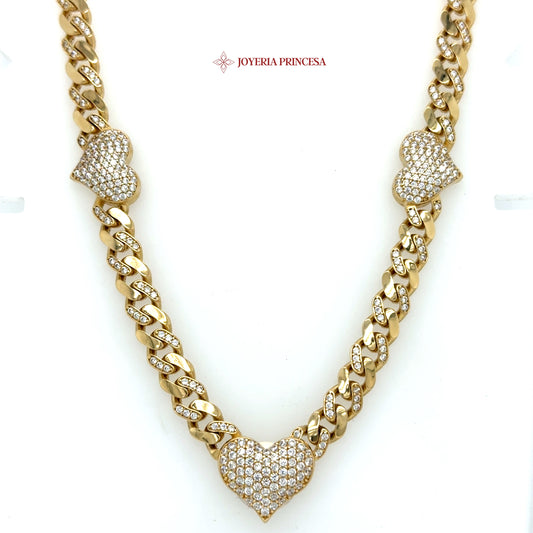 14K 18in 7.1mm Cuban Link