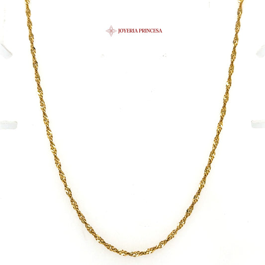 14K 20in 2mm Rope