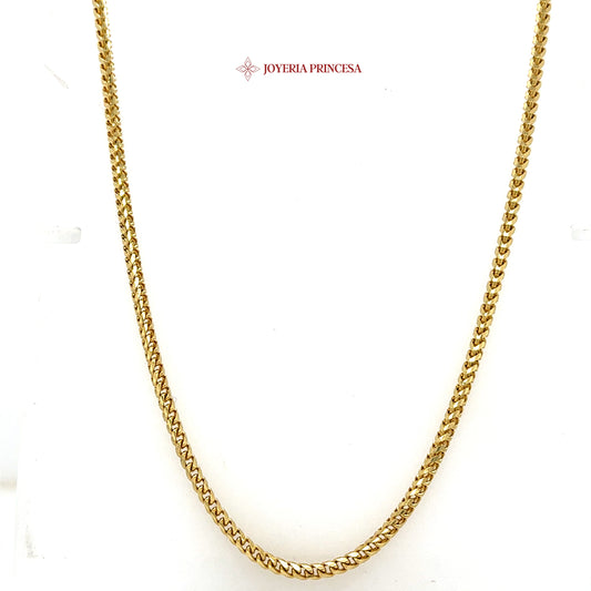 14K 26in 2.6mm Franco Chain