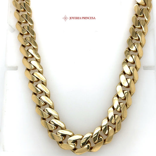 14K 26in 13.3mm Cuban Link