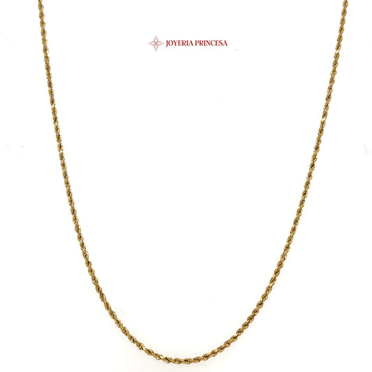 14K 24in 1.6mm Rope
