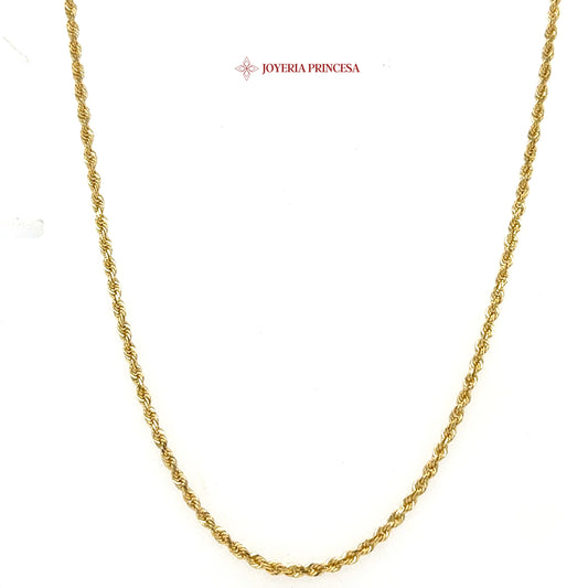 14K 18in 2.2mm Rope