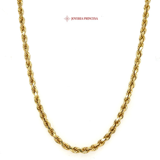 14K 22in 3.9mm Rope